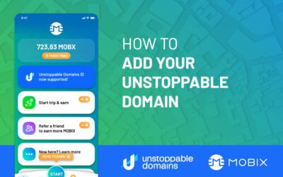 How to add your Unstoppable Domain to MOBIX
