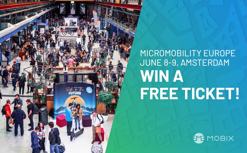 MOBIX Gives Away Free Ticket For Micromobility Europe