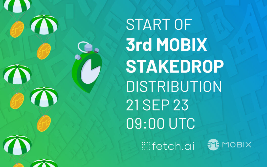 3rd MOBIX Stakedrop for FET and MOBX Token Holders