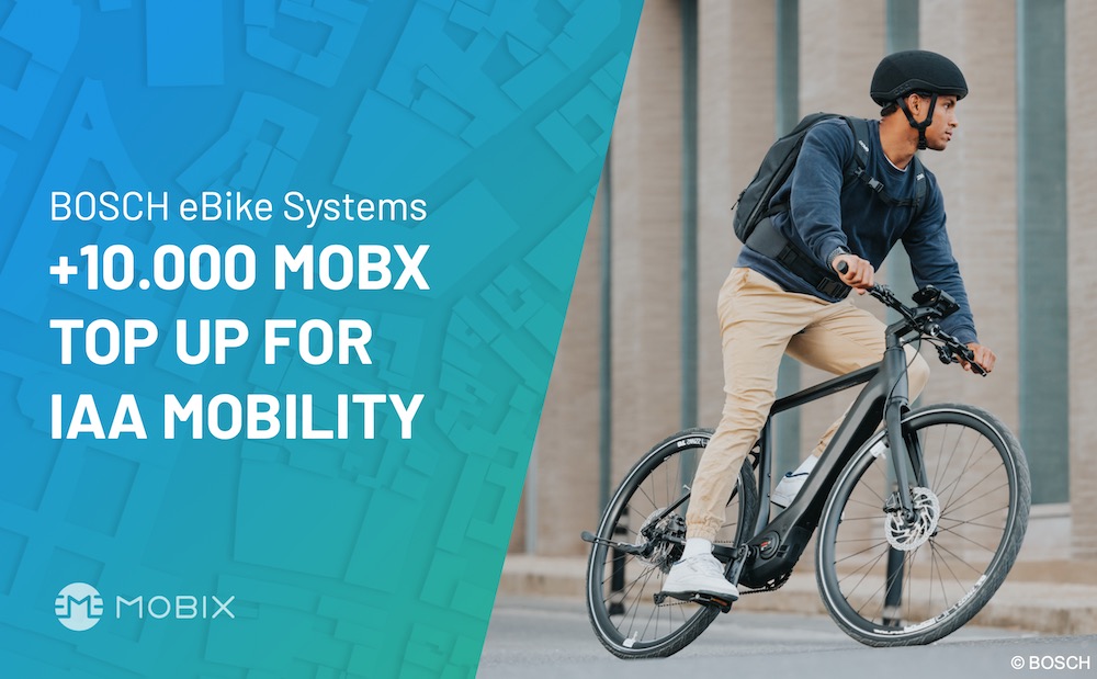 Bosch eBike Systems Tops Up MOBIX Rewards for IAA Mobility 2023